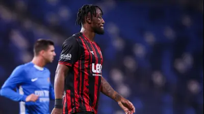 פרנן מאיימבו שחקן הפועל חיפה. מאור אלקסלסי