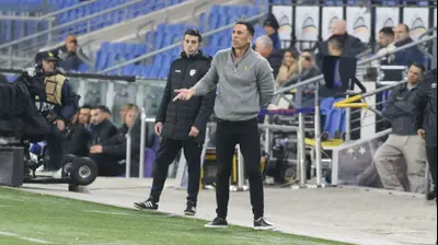 אסף נימני מאמן הפועל חדרה. שלומי גבאי