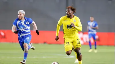 אזקיאל הנטי שחקן מכבי בני ריינה. דני מרון