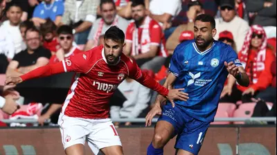 והיב חביבאללה, עירוני טבריה, מול אלון תורג'מן, הפועל באר שבע. דני מרון