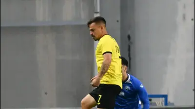 מקסים פלקושצ'נקו שחקן מכבי נתניה. ברני ארדוב