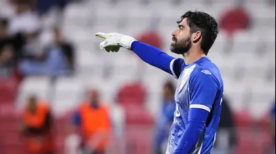 אוהד לויטה שוער הפועל חדרה. מאור אלקסלסי