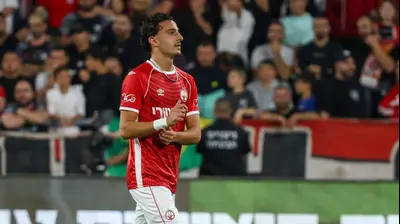 גיא מזרחי שחקן הפועל באר שבע. דני מרון