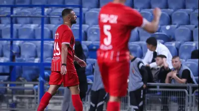 עבדאללה חליחל שחקן בני סכנין. מאור אלקסלסי