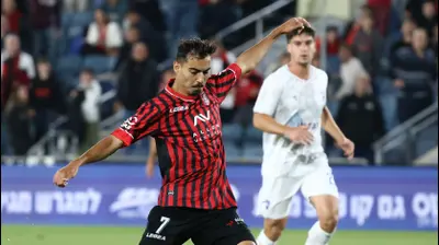 מתן חוזז שחקן הפועל ירושלים. דני מרון