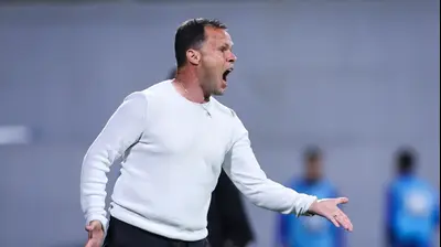 נועם שוהם, מאמן מכבי פתח תקוה. מאור אלקסלסי