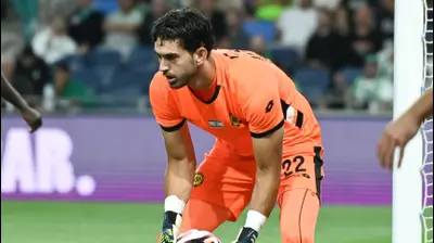 עומר ניראון שוער מכבי נתניה. ברני ארדוב