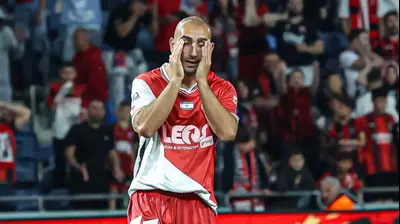 דור חוגי שחקן הפועל חיפה מאוכזב. לילך וייס רוזנברג