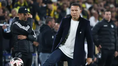 ברק בכר, מאמן מכבי חיפה. דני מרון