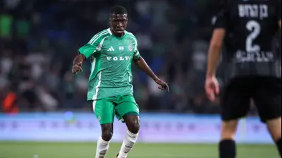 עלי מוחמד שחקן מכבי חיפה. מאור אלקסלסי