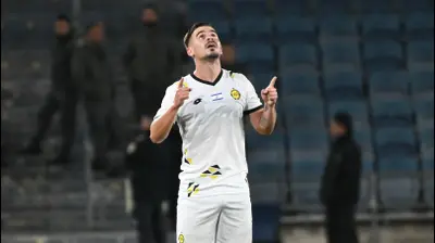 מקסים פלקושצ'נוק, שחקן מכבי נתניה. ברני ארדוב