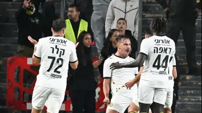 מקסים פלקושצ'נוק, שחקן מכבי נתניה. ברני ארדוב