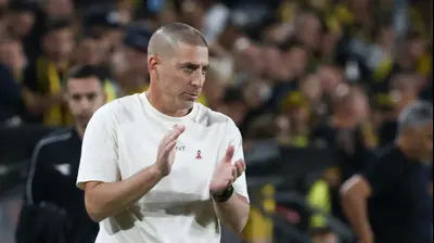 רן קוז'וך, מאמן הפועל באר שבע. דני מרון