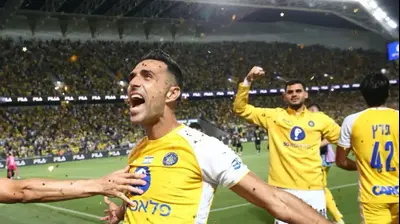 שחקן מכבי תל אביב ערן זהבי. אודי ציטיאט