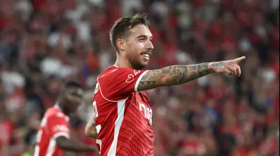 יורי מדיירוש, הפועל באר שבע. דני מרון