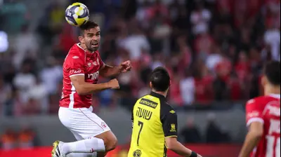 מיגל ויטור שחקן הפועל באר שבע, גמר גביע המדינה 2025. מאור אלקסלסי