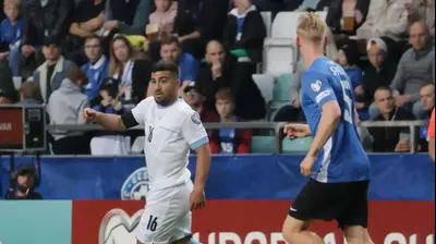 שחקן נבחרת ישראל, מוחמד אבו פאני. אודי ציטיאט