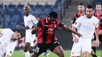 אנדרו אידוקו, הפועל ירושלים לצד רועי גורדנה, מ.ס. אשדוד. ברני ארדוב