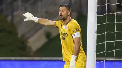 ניב אנטמן, שוער הפועל חיפה. קובי אליהו