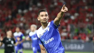 שחקן עירוני קרית שמונה מוחמד אבו רומי. דני מרון