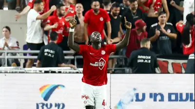 שחקן הפועל תל אביב דניאל דאפה. דני מרון