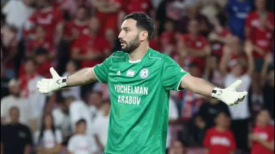 רוג'ריו סנטוס שוער עירוני טבריה. דני מרון