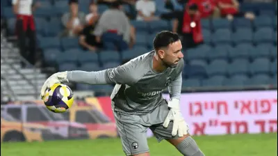 אופיר מרציאנו, שוער הפועל באר שבע. ברני ארדוב