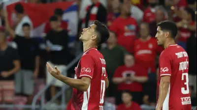 שחקן הפועל באר שבע דן ביטון. דני מרון