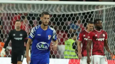 שחקן בני סכנין ג'ובייר בושנאק. דני מרון