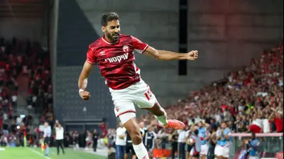 שחקן הפועל באר שבע, אופיר דוידזאדה. דני מרון