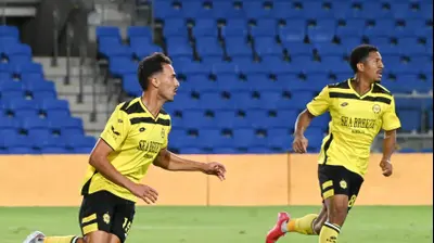 שחקן מכבי נתניה מאור לוי. ברני ארדוב