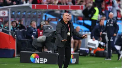 מאמן נבחרת ישראל, רן בן שמעון. Robbie Jay Barratt - AMA,GettyImages