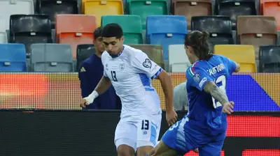 ענאן חלאילי שחקן נבחרת ישראל. אודי ציטיאט