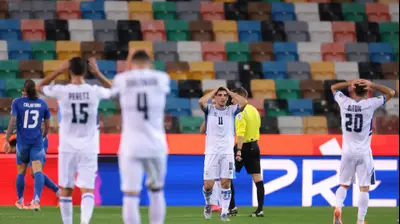 אוסקר גלוך שחקן נבחרת ישראל מאוכזב. Jonathan Moscrop,GettyImages