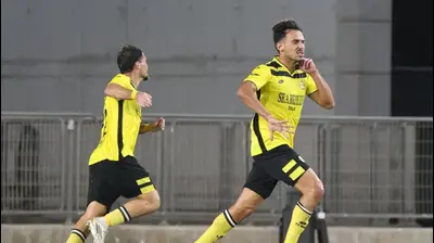 שחקן מכבי נתניה מאור לוי. דני מרון