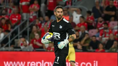 גד עמוס שוער מכבי בני ריינה. ברני ארדוב