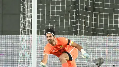 עומר ניראון, שוער מכבי נתניה. ברני ארדוב