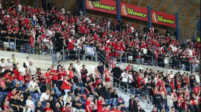 אוהדי הפועל באר שבע. דני מרון