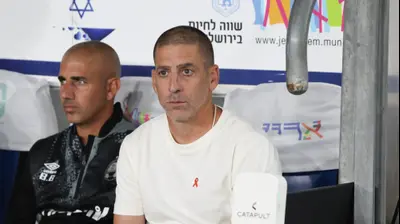 רן קוז'וך, מאמן הפועל באר שבע. דני מרון