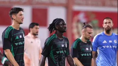 פיטר אגבה שחקן מכבי חיפה. מאור אלקסלסי