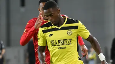 הרי טבארש שחקן מכבי נתניה. ברני ארדוב