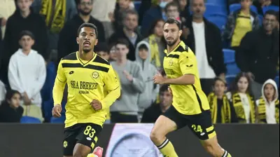 מתאוס דאבו שחקן מכבי נתניה. ברני ארדוב