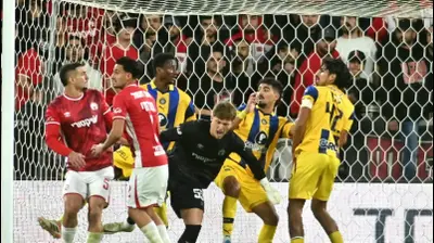 שוער הפועל באר שבע, ניב אליאסי, במשחק מול מכבי תל אביב. אבי רוקח