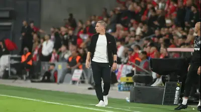 מאמן הפועל באר שבע, רן קוז'וך. אבי רוקח