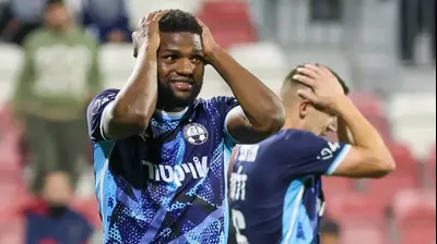 לוקאס ונטורה שחקן הפועל באר שבע מאוכזב. קובי אליהו