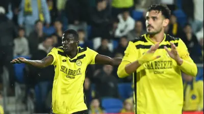 מוחמד ג'טיי שחקן מכבי נתניה. ברני ארדוב