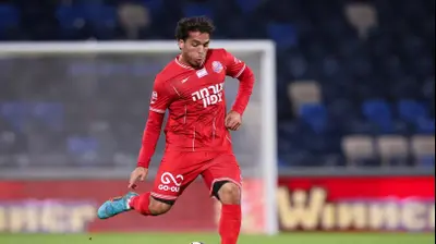 תמיר ארבל שחקן הפועל חיפה. מאור אלקסלסי