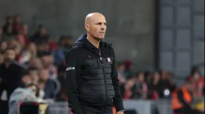 זיו אריה, מאמן הפועל ירושלים. דני מרון