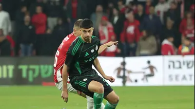 אלעד אמיר שחקן מכבי חיפה. דני מרון