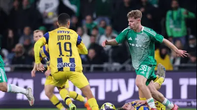 נבות רטנר שחקן מכבי חיפה. מאור אלקסלסי